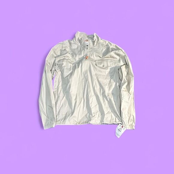 Champion Popover Jacket – Size L (Faded Khaki) - Picture 1 of 4